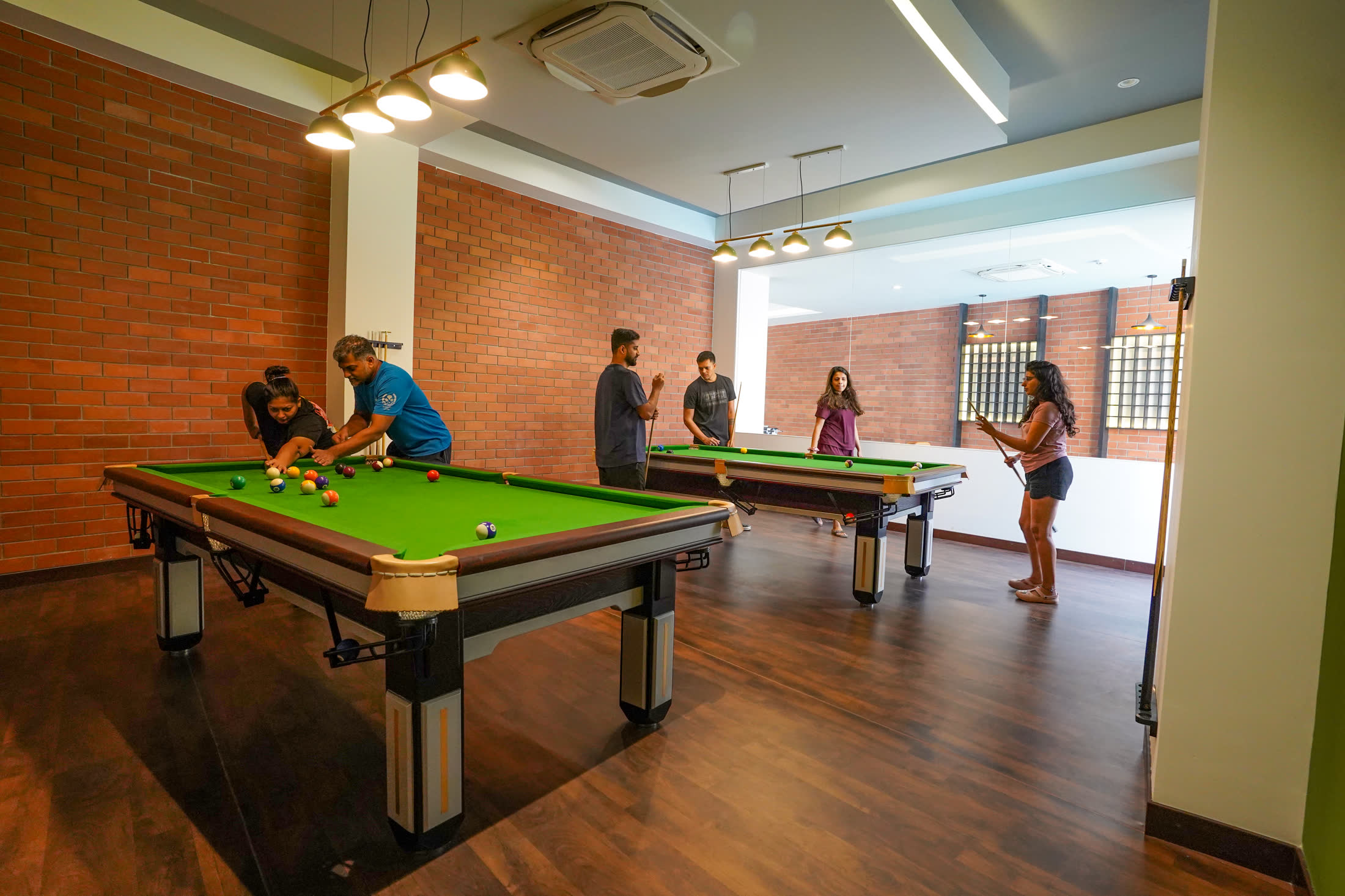 Indoor games room at Adora De Goa